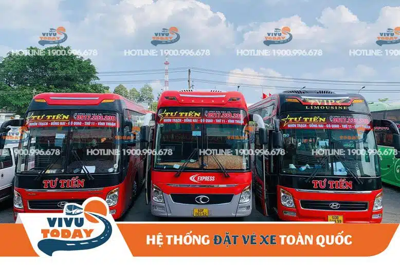 Xe khách Tư Tiến Đồng Nai đi Tiền Giang