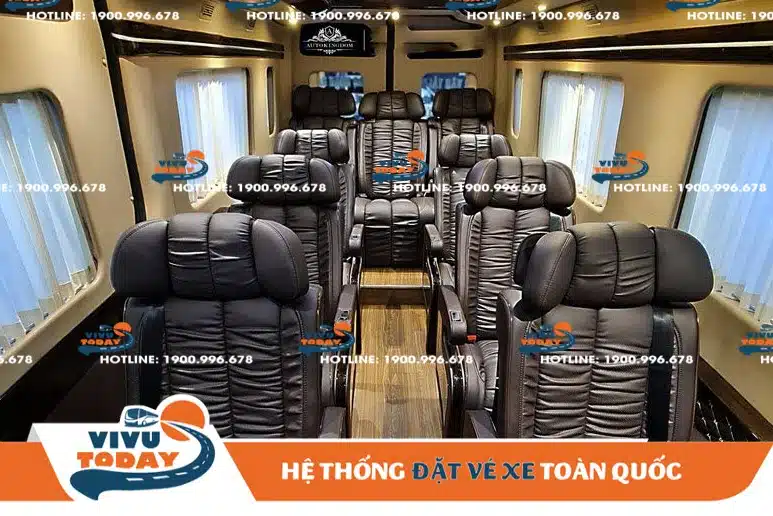 Nội thất xe khách Auto Kingdom