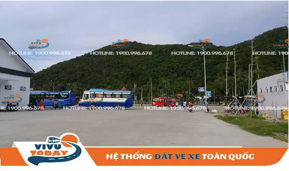 Khu vực đậu xe khách
