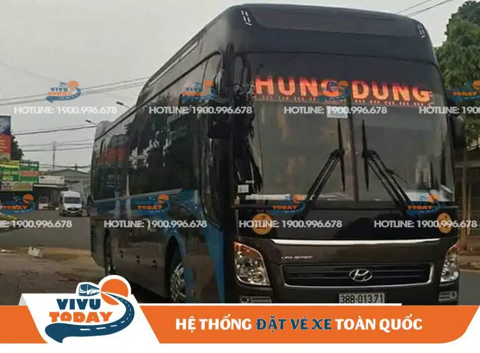 Xe khách Hùng Dũng đi Cà Mau