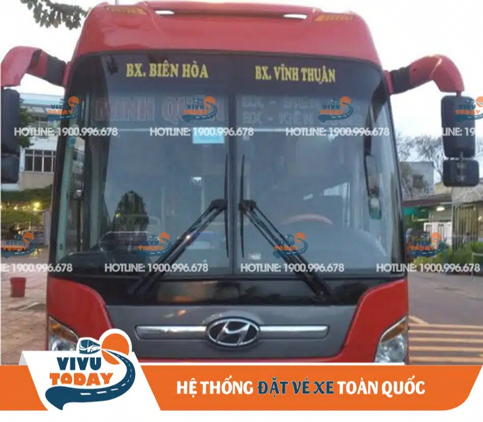 Xe Minh Quân tuyến Đồng Tháp đi Đồng Nai
