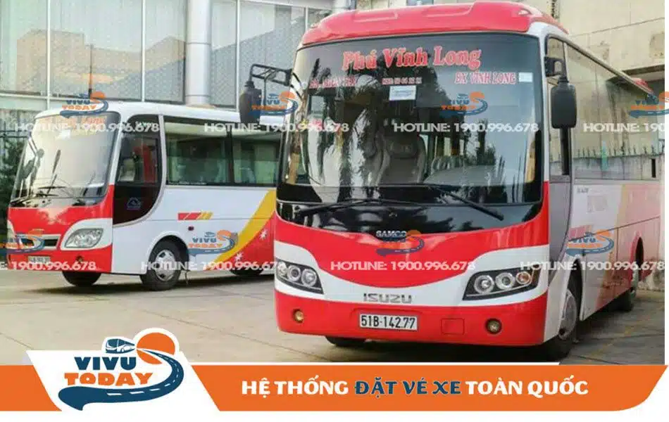 Xe khách Phú Vĩnh Long chuyên tuyến xe đi Đồng Tháp từ Sài Gòn