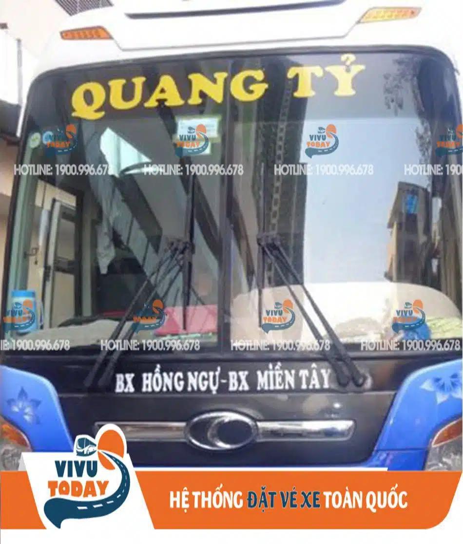 Xe khách Quang Tỷ Sài Gòn đi Đồng Tháp