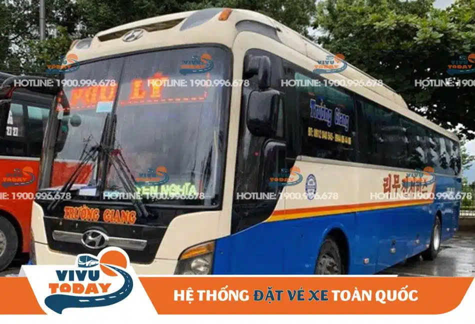 Xe khách Trường Giang đi Điện Biên