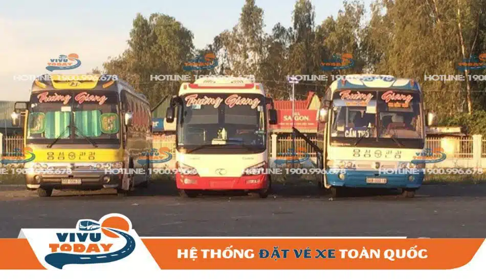 Xe khách Trường Giang tuyến Đồng Tháp - Cần Thơ