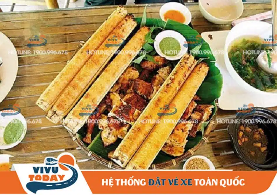 com-lam-ga-nuong-sa-pa Đặc sản cơm lam gà nướng sapa