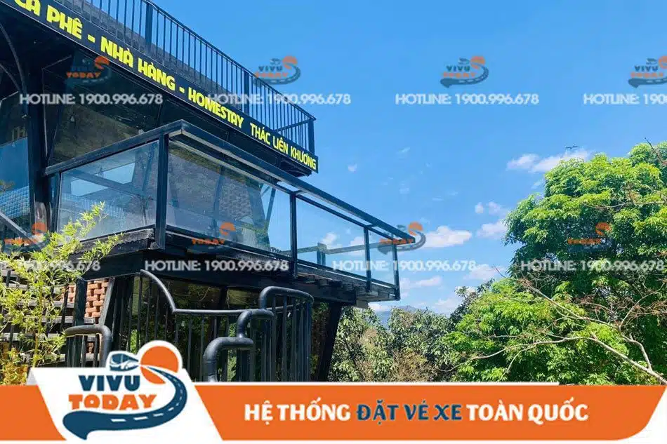 thac-lien-khuong-duc-trong Quán cà phê tại thác Liên Khương