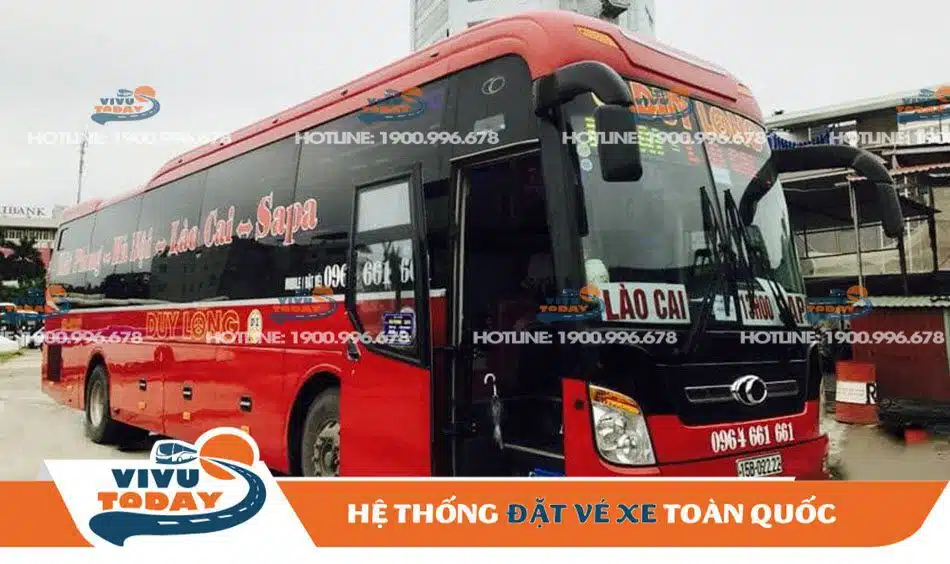 Xe Duy Long đi Lào Cai