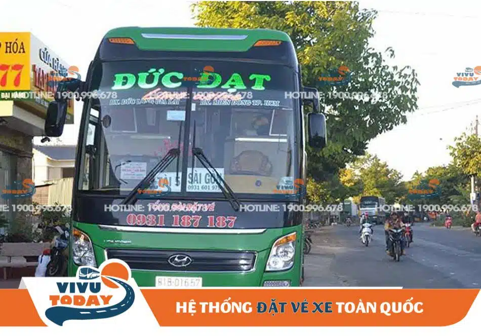 Xe khách Đức Đạt đi Gia Lai