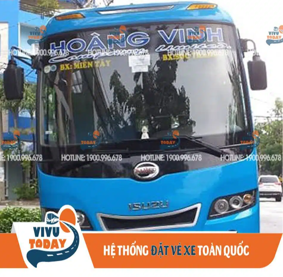 Xe khách Hoàng Vinh đi bến xe Miền Tây