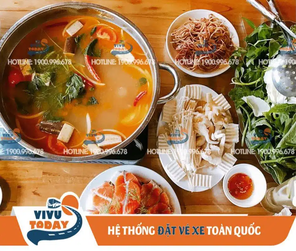 Lẩu cá hồi Sa Pa