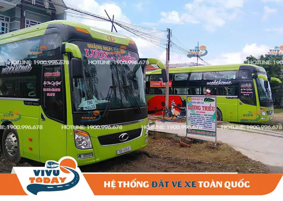Xe Lượng Triều đi Quy Nhơn
