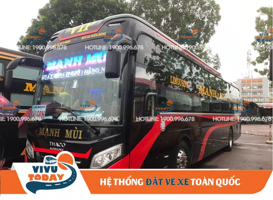 Xe Mạnh Mùi đi Phú Yên