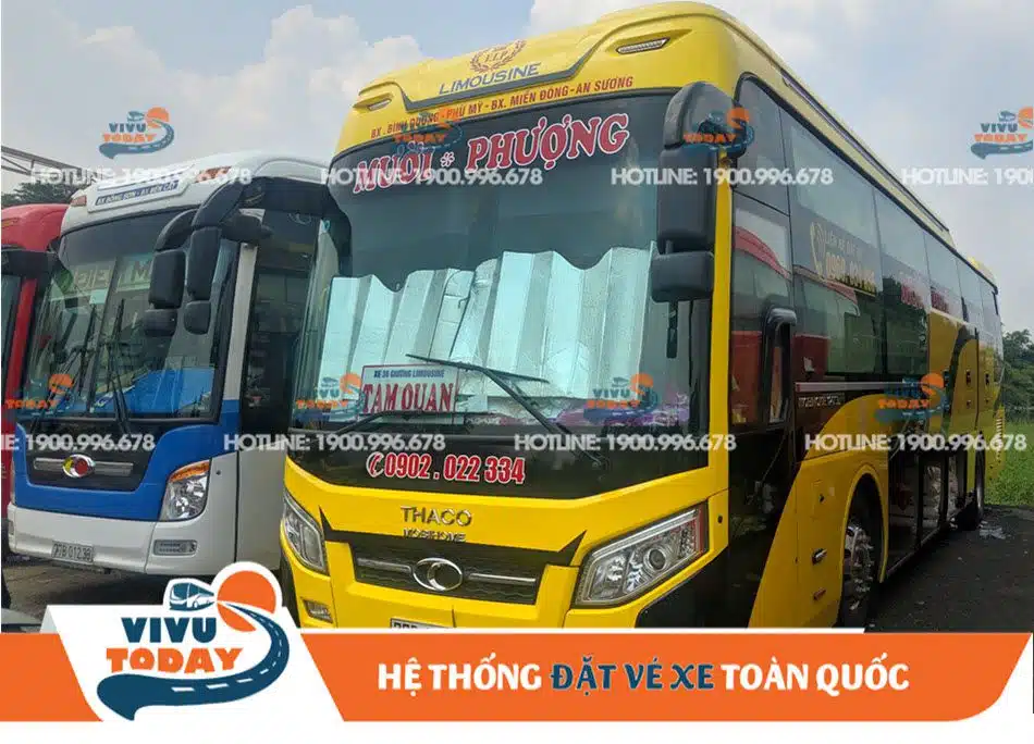 Xe Mười Phượng đi Tuy Hòa