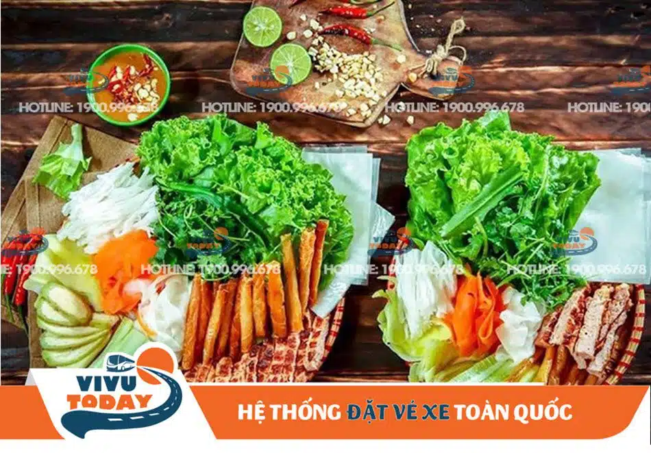 Món ăn nem nướng - Đặc sản Nha Trang