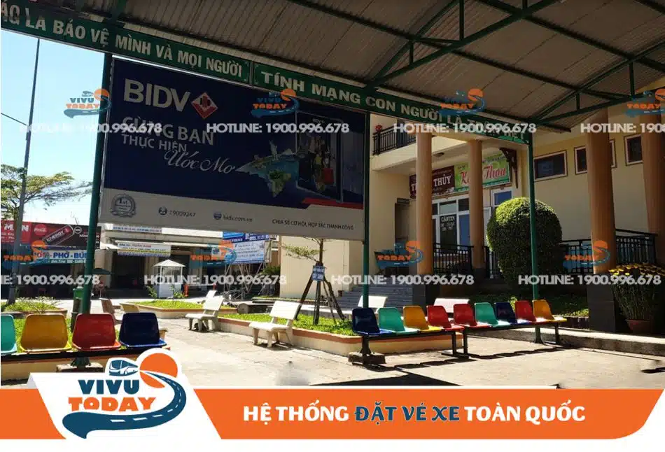 Khu vực dành cho khách đợi xe