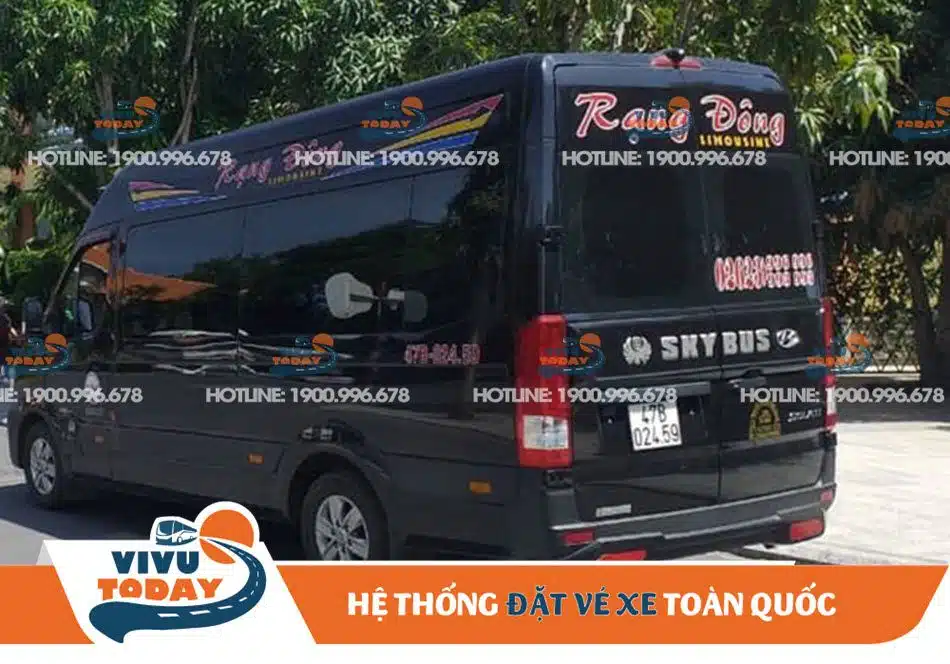 Xe khách Rạng Đông đi Đắk Lắk