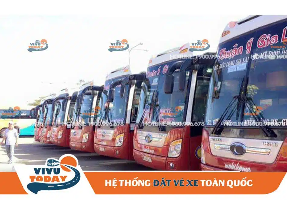 Xe Thuận Ý đi Gia Lai