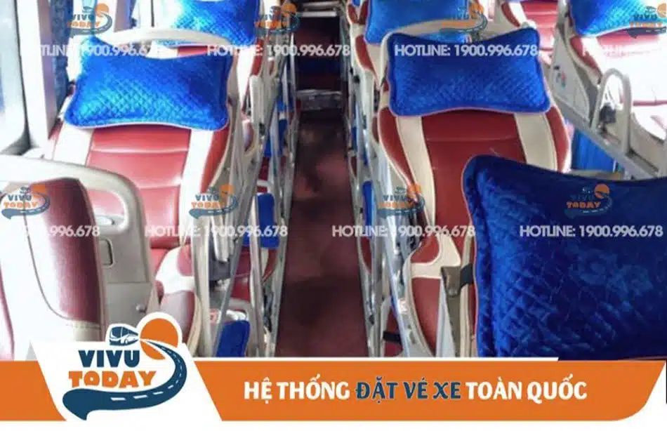 Nội thất xe giường nằm