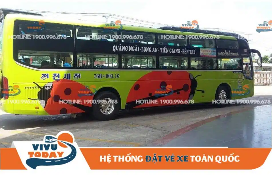 Xe Hoàng Huy đi Bến Tre