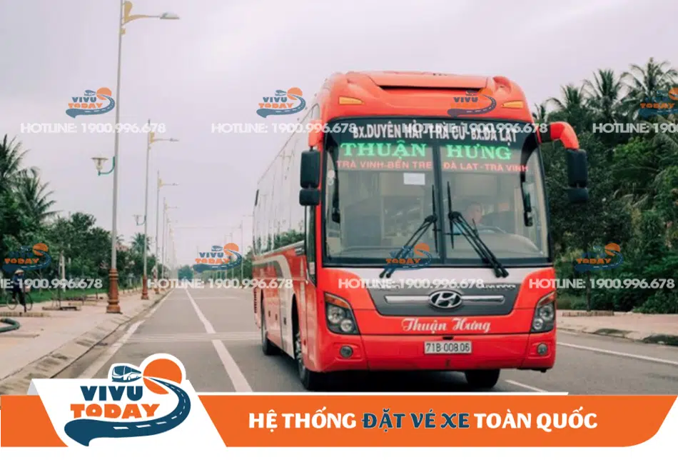 Xe Thuận Hưng về Bến Tre
