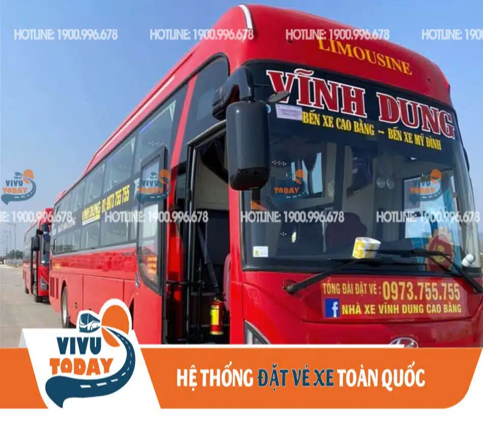 Nhà xe Vĩnh Dung Thái Nguyên Cao Bằng