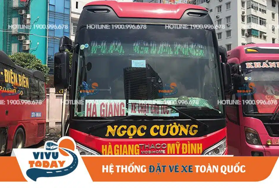 Xe khách Ngọc Cường Hà Giang Thái Nguyên