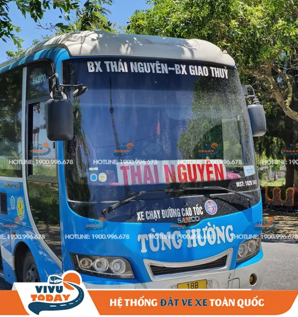 nha-xe-tung-huong-xe-khach-thai-nguyen-nam-dinh Xe khách Tùng Hường