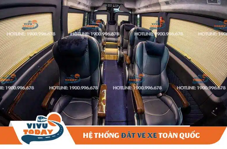Nội thất xe Limousine Đan Anh
