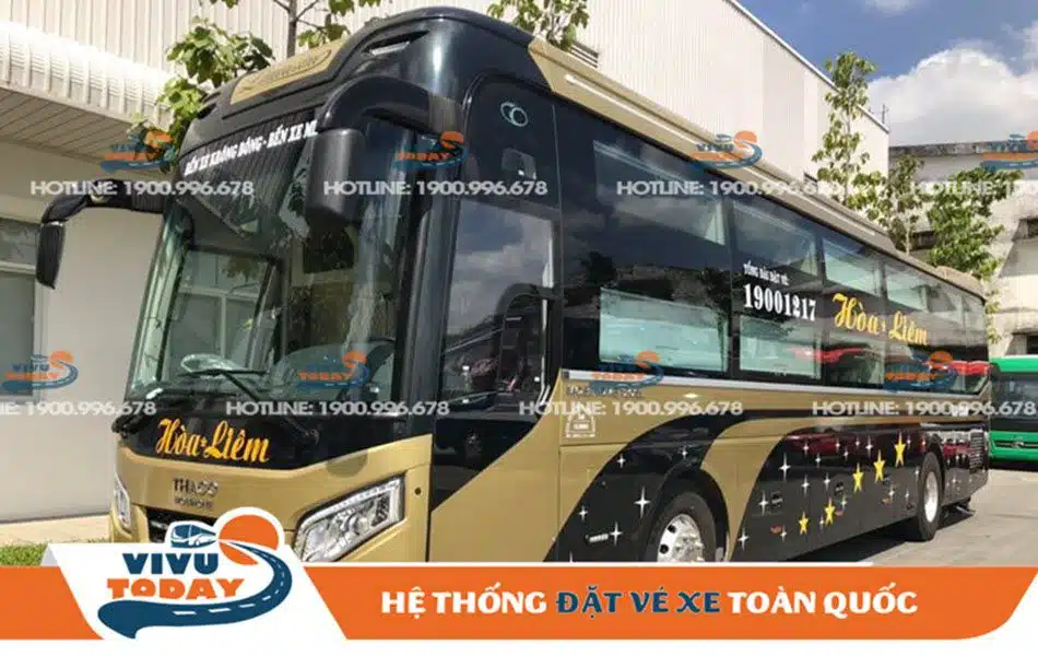Nhà xe Hòa Liêm chuyên tuyến xe BMT đi Đà Nẵng