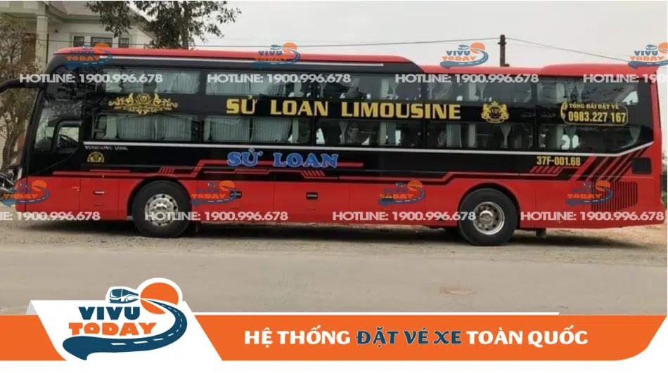 Xe khách Sử Loan đi Hưng Yên