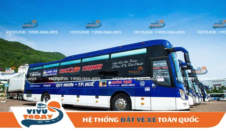 Xe Trường Thịnh từ bến xe Quy Nhơn đi Huế