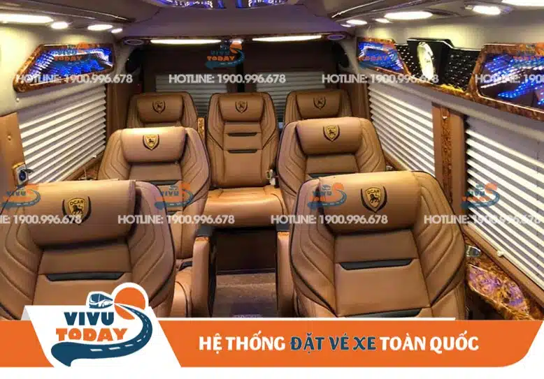 Xe ghế Limousine Tuấn Anh Vĩnh Phúc