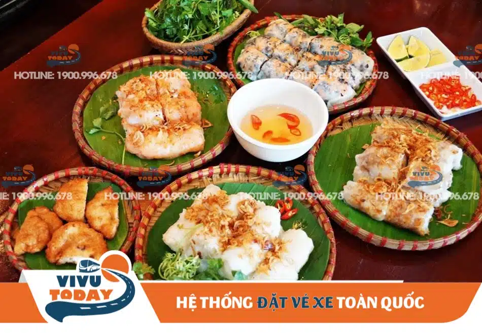 Bánh cuốn chả mực
