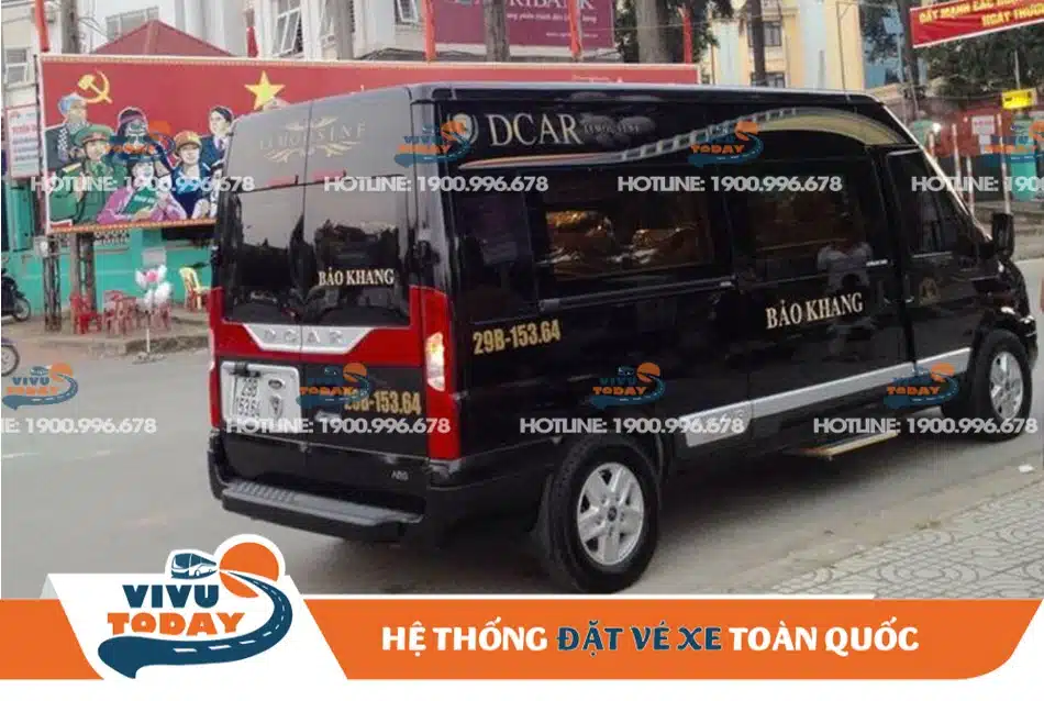 Xe khách Bảo Khang đi Bắc Giang