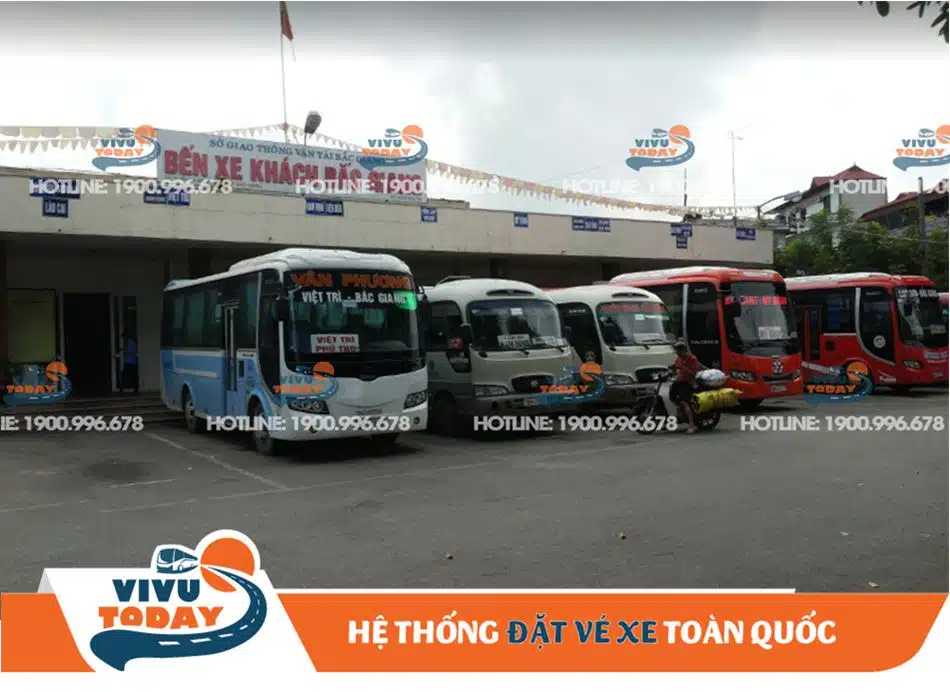 Bãi xe khách Bắc Giang