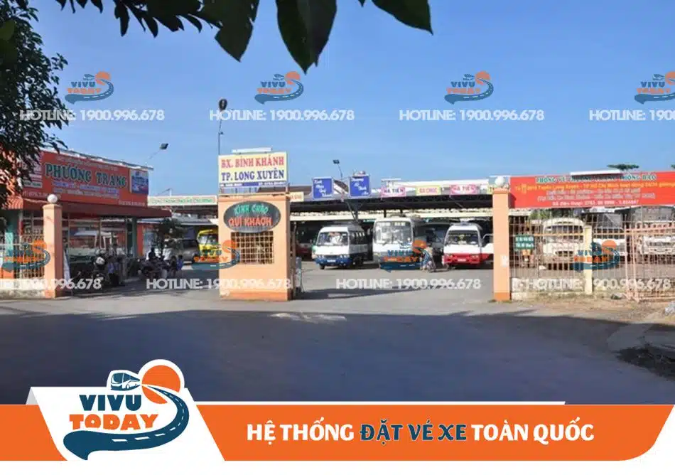 Bến xe Bình Khánh Long Xuyên