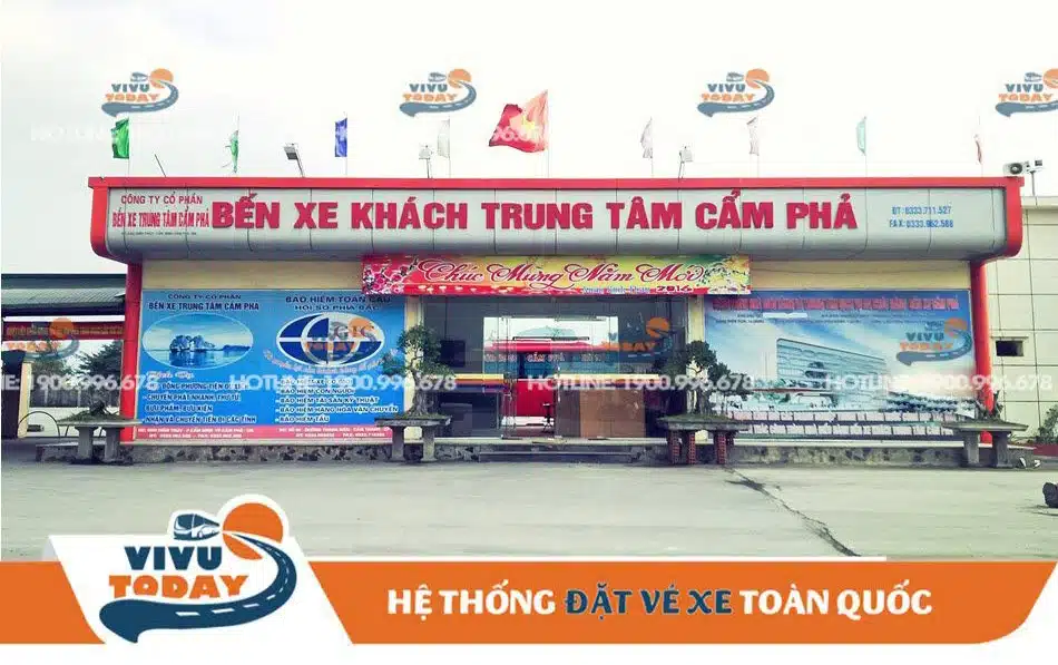 Hình ảnh bến xe khách Cẩm Phả