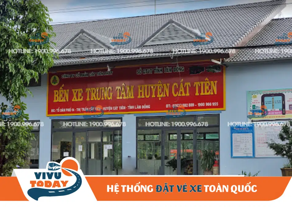Bến xe trung tâm huyện Cát Tiên - Lâm Đồng