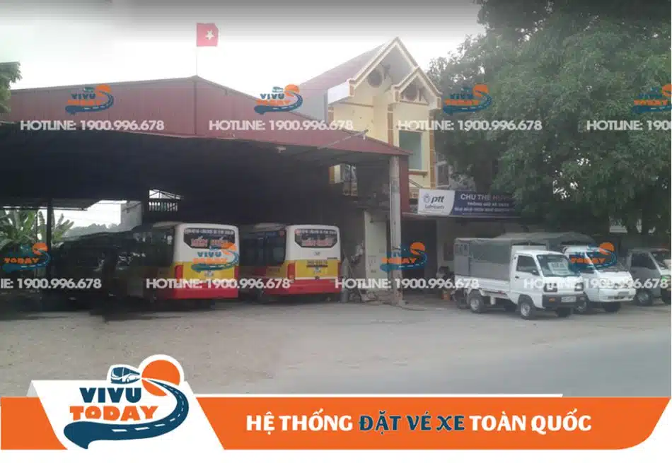 Bãi xe khách bến xe phía Nam Hiệp Hòa
