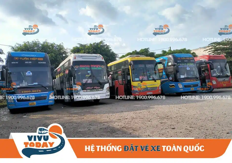 Bãi xe dành cho các phương tiện tại bến