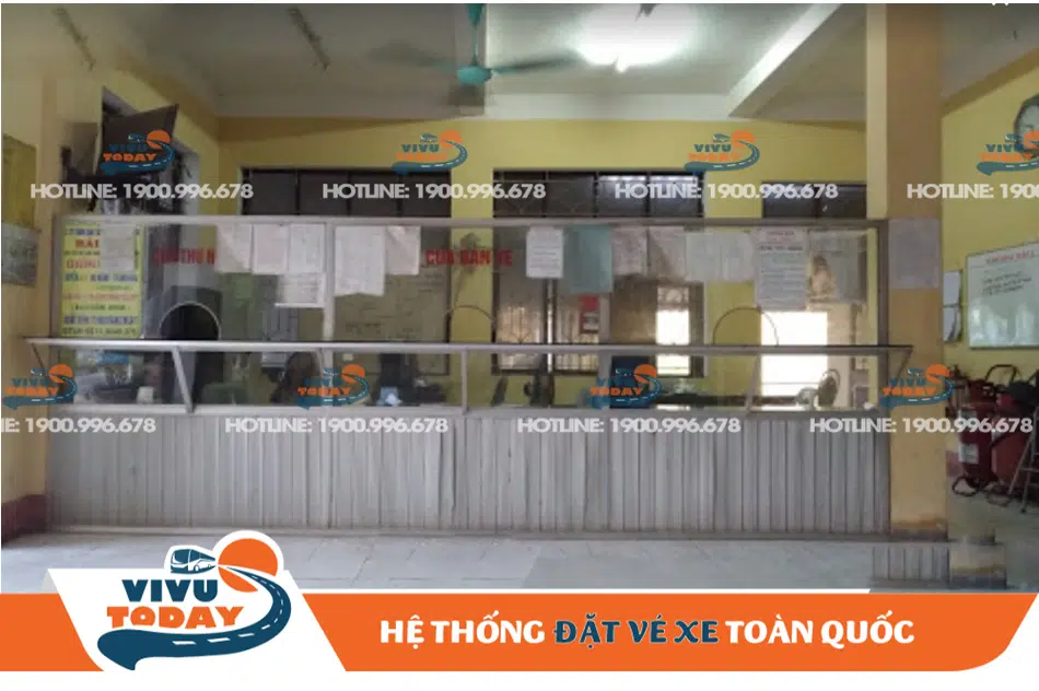Quầy bán vé xe khách tại bến