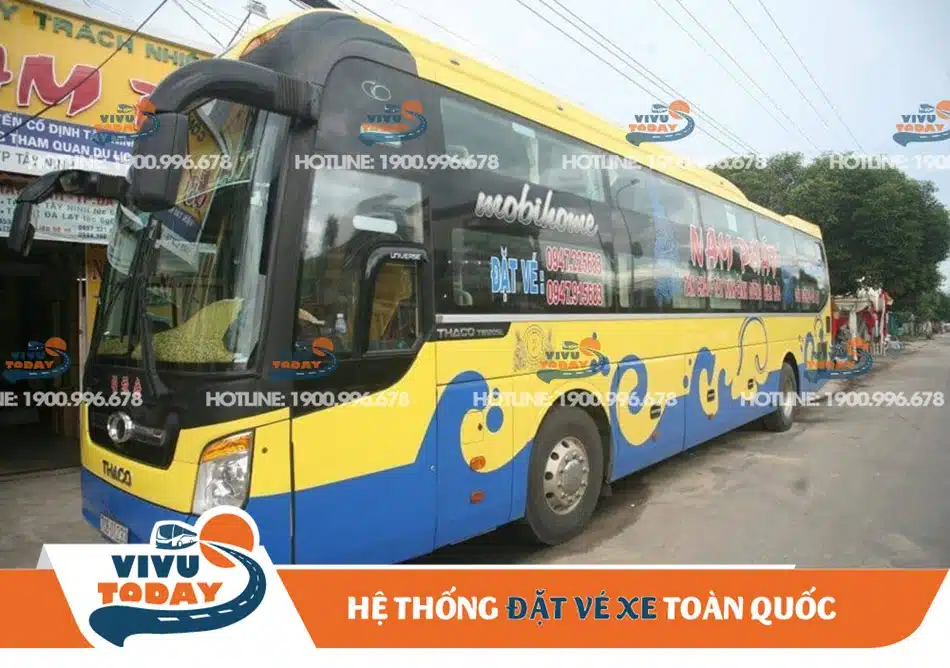 Xe Nam Phát đi Tây Ninh từ bến xe Khánh Bình
