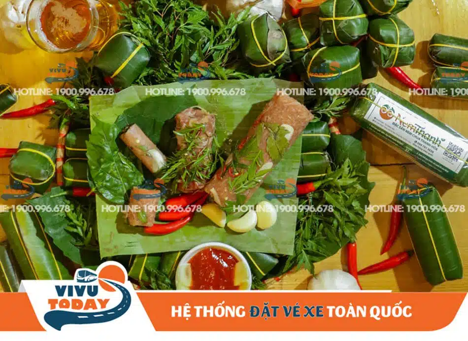 Đặc sản nem chua xứ Thanh