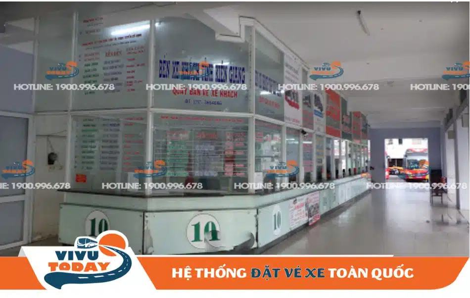 Quầy bán vé xe khách