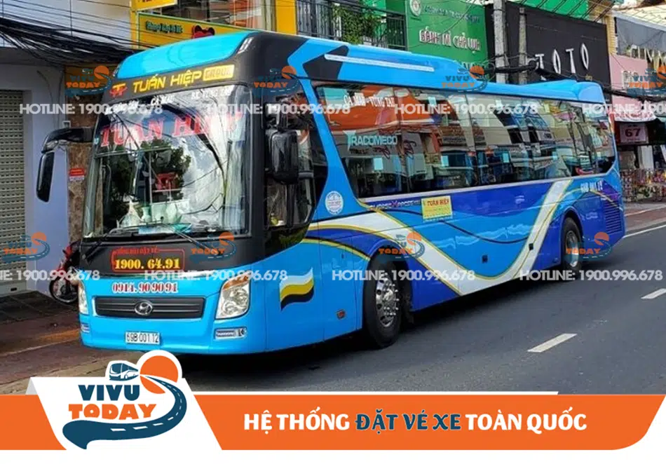 Xe khách Tuấn Hiệp đi Cà Mau