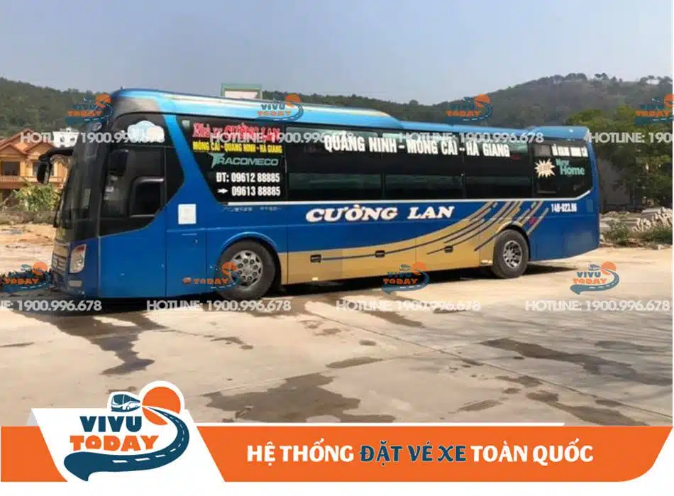 Xe Cường Lan từ bến xe Cái Rồng về Lai Châu