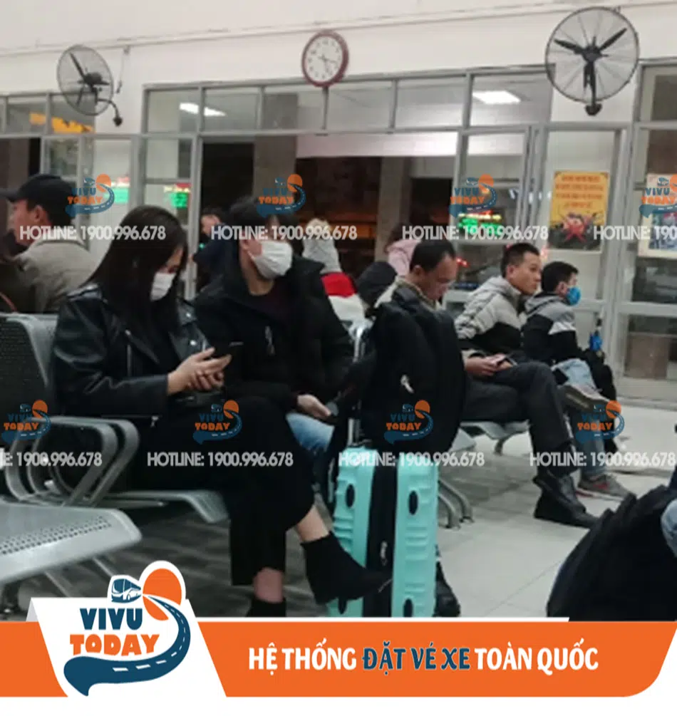 Khu vực phòng chờ tại bến xe Lai Châu