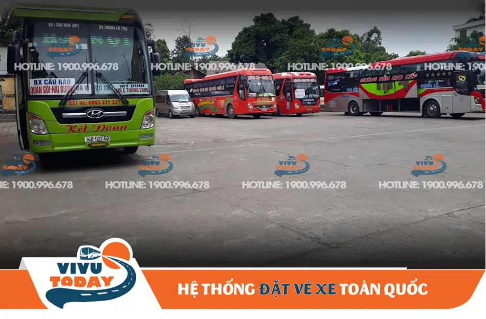 Bãi đậu xe dành cho các phương tiện ra vào bến
