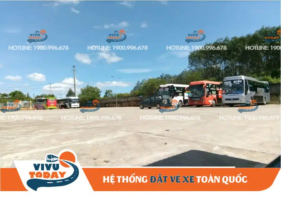 Khu vực đậu xe dành cho phương tiện ra vào bến